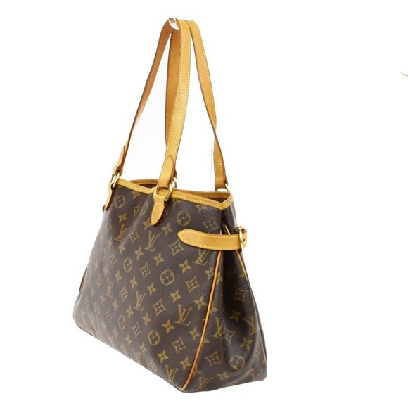 LOUIS VUITTON Batignolles Horizontal Shoulder Bag Monogram Brown M51154 14EF711 - Picture 4 of 15